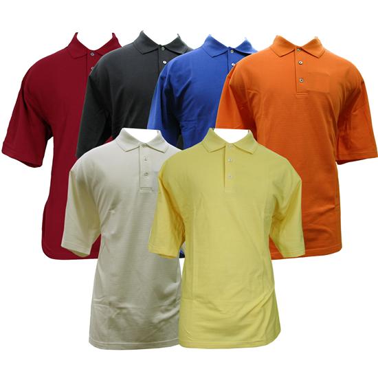 PING Solid Pique Jersey Golf Shirt
