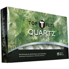 Top-Flite Quartz Golf Balls - Clear