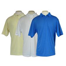 G:2 Zone Striped Polo