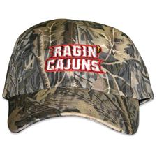 UL Ragin Cajuns Camo Cap
