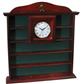 Golf Gifts & Gallery 19 Ball Display Cabinet w/Clock