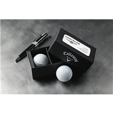 Callaway Golf Two-Ball Business Card Box