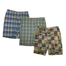IZOD Madras Plaid Shorts