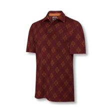 Adidas ClimaCool Diamond Print Polo