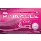 Pinnacle Ribbon Golf Balls for Women - Clear Pink - Personalized 