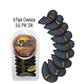 Club Glove Deluxe Gloveskin Neoprene Iron Covers- 9 Piece Set - Regular - Black 