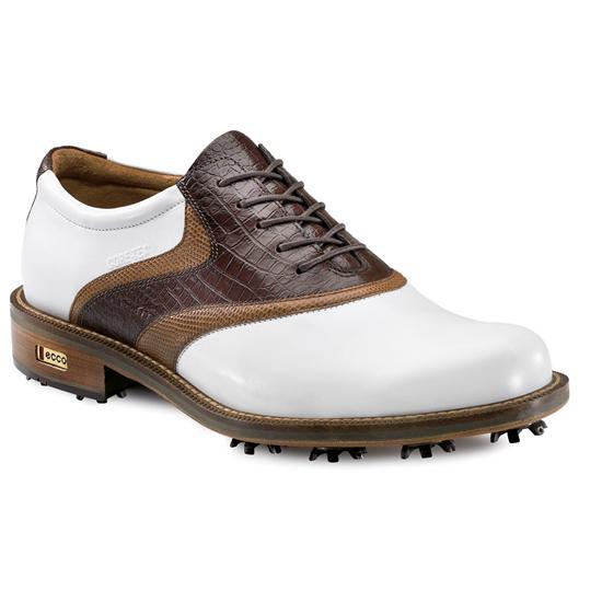 Ecco Golf World Class Saddle GTX Golf Shoes