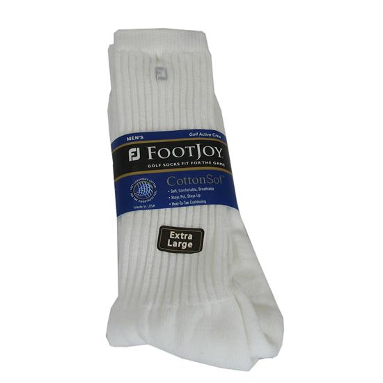 FootJoy CottonSof Crew Socks - XL Size 12.5-16