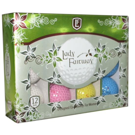 Lady Fairway Soft Spin Golf Balls - Mixed Colors
