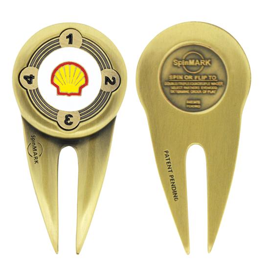 Logo Golf Custom SpinMARK Divot Tool