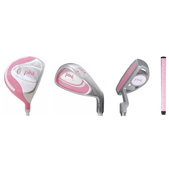 Merchants of Golf Pink Junior Golf Set