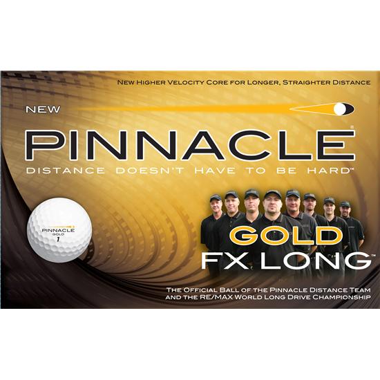 Pinnacle Gold FX Long Golf Balls