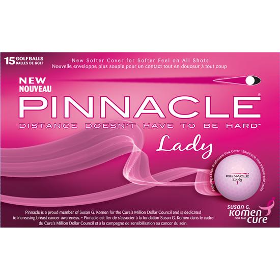 Pinnacle Ribbon Golf Balls for Women