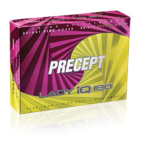 Precept Lady iQ 180 Golf Balls - Mixed Colors
