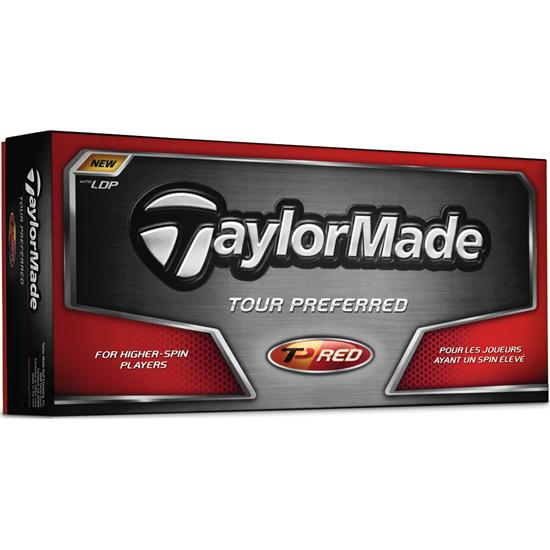 Taylor Made Tour Preferred Red Golf Balls
