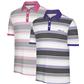 Adidas Men's Fashion Performance Engineered Stripe Polo