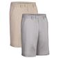 Ashworth Men's Microfiber Mini Flat Front Short