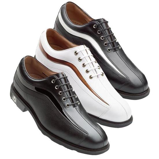 FootJoy Men's Icon Patent Wave Golf Shoe