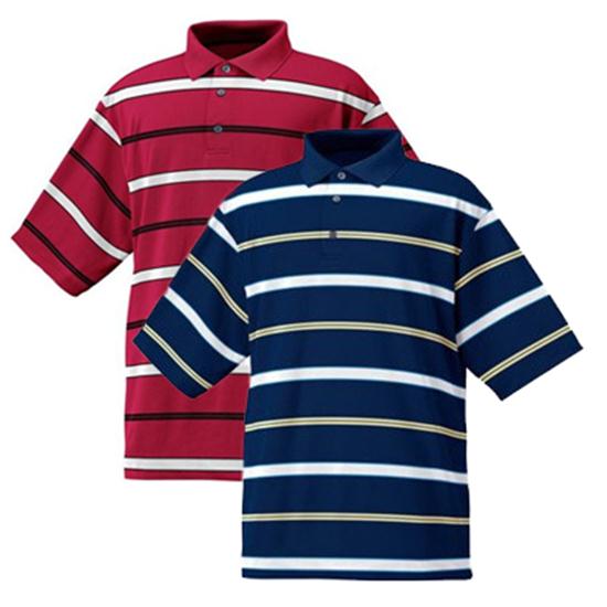FootJoy Men's Stretch Pique Jersey Stripe Shirt