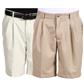 Greg Norman Men's Double Pleated Microfiber Short