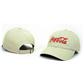 Ivory Headwear Custom Logo Unstructured White Cap