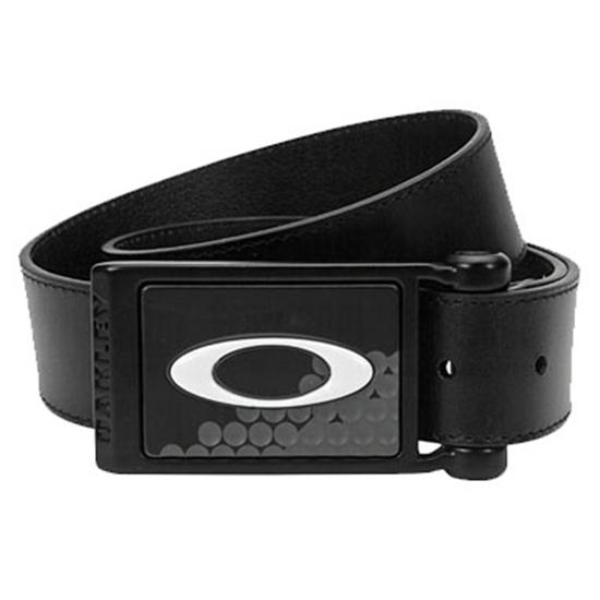 Oakley Ellipse Leather Belt Dark Orange Large