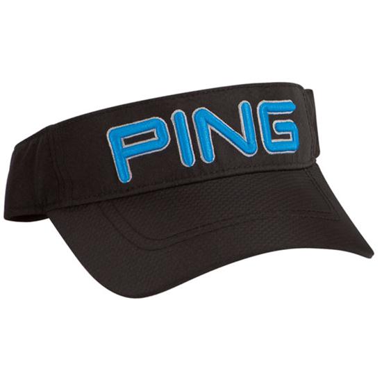 PING Men's Visor Black/Gray/Silver