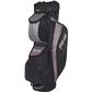 PING Traverse Personalized Cart Bag - Black/Charcoal/Inferno Red