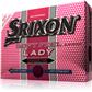 Srixon Soft Feel Lady Passion Pink ID-Align Golf Balls