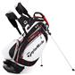 Taylor Made Personalized PureLite Stand Bag - White/Black/Red