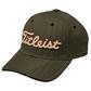 Titleist Men's Personalized Fashion Fabric Golf Hat - Herringbone Charcoal/White