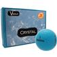 V Golf Personalized Crystal Golf Balls - Blue