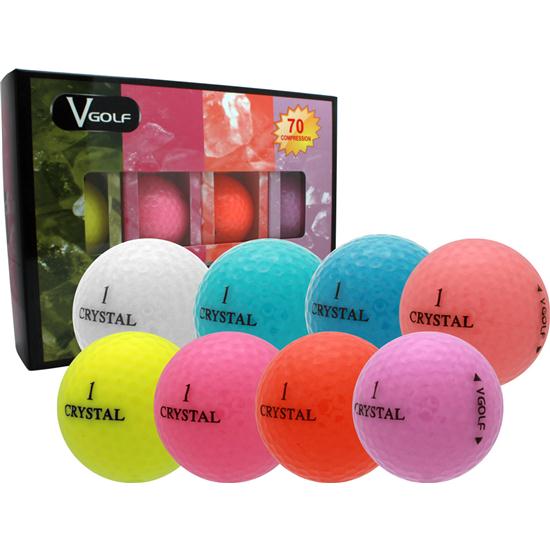 V Golf Crystal Golf Balls