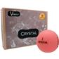 V Golf Crystal Golf Balls - Peach