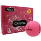 V Golf Crystal Golf Balls - Pink