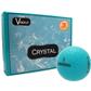 V Golf Crystal Golf Balls - Teal