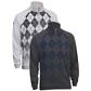Ashworth Men's French Terry Argyle Pullover
