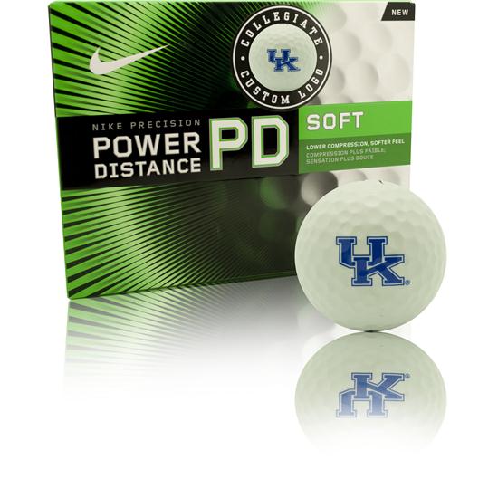 Nike Power Distance Soft Collegiate Golf Balls