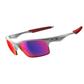 Oakley Bottle Rocket Polarized Sunglasses - Polished White Frame - 00 Red  Lens