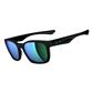 Oakley Garage Rock Iridium Sunglasses - Polished Black Frame - Jade Iridium Lens