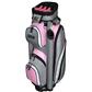 RJ Sports Sapphire Ladies Cart Bag - Pink/Gray