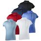 Adidas Custom Logo Climalite Solid Stretch Jersey Polo for Women