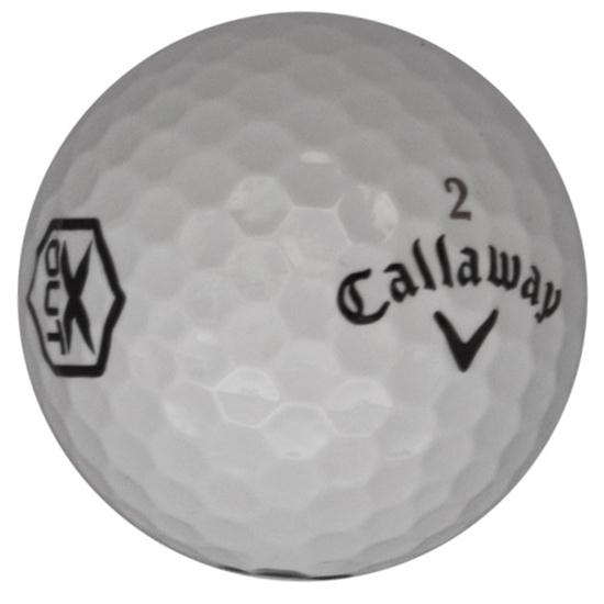 Callaway Golf Hex Chrome XOut Golf Balls One Dozen Free Shipping