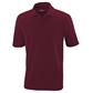 Core Basic Men's Custom Logo Performance Pique Polo - Burgundy - Will be contacted for size run