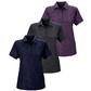 North End Custom Logo Heathered Stretch Polo for Women