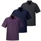 North End Custom Logo Heathered Stretch Polo