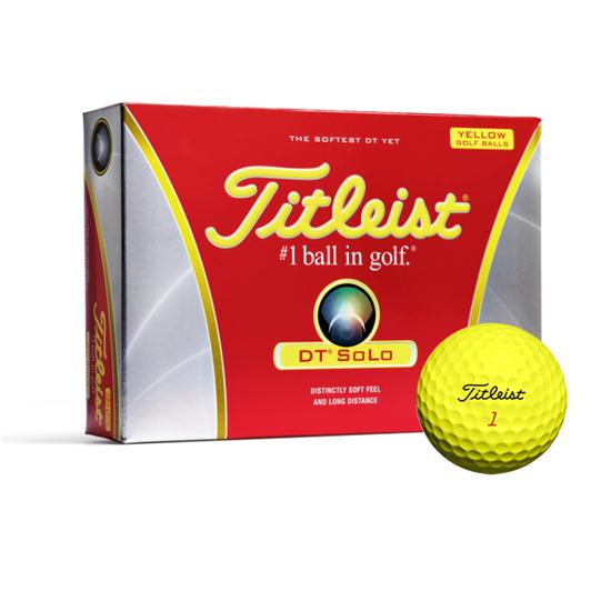 Titleist DT SoLo Yellow Golf Balls