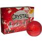 V Golf Crystal Golf Balls - Red