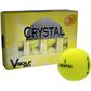 V Golf Crystal Golf Balls - Yellow