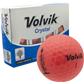 Volvik Crystal 3-Piece Golf Balls - Pink